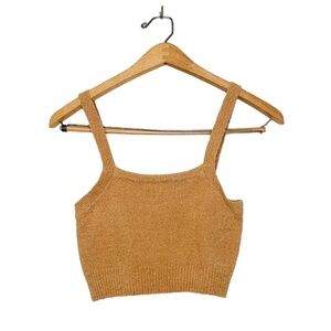 NWT BODY By Cotton On Boucle Lounge Crop Tank Top Medium M